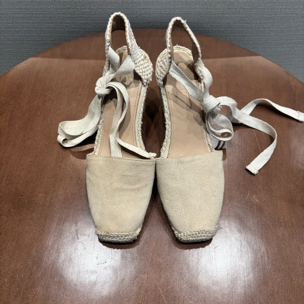Boden Cassie Espadrille Wedges, Size 40/‎ US 9